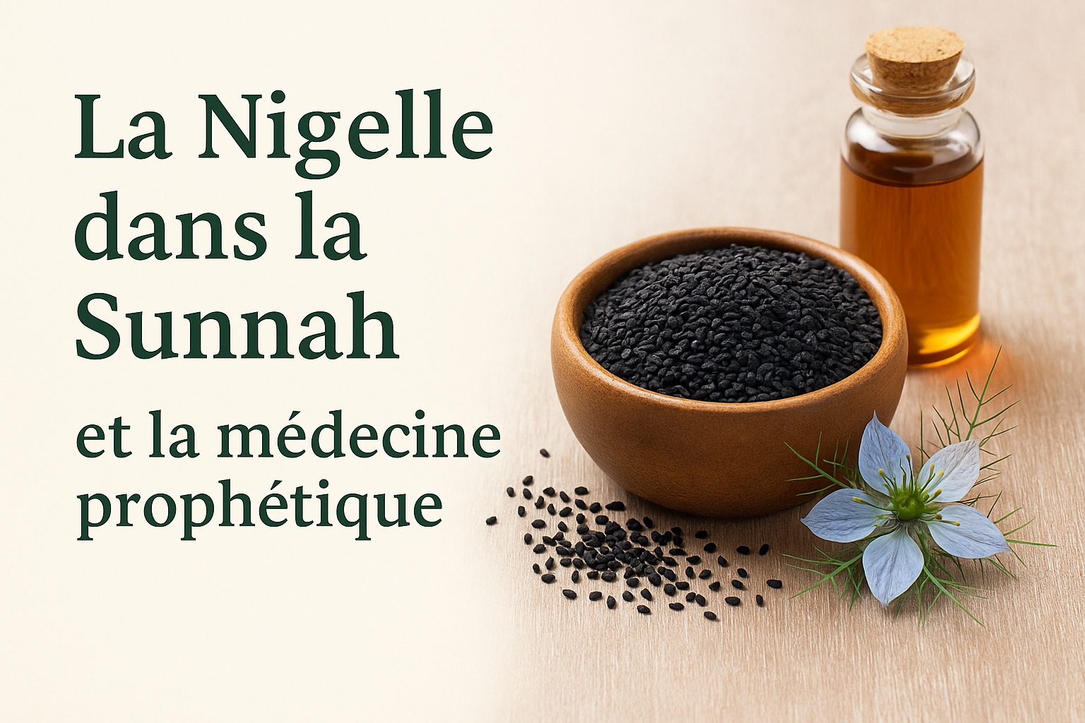 🌿 La Nigelle dans la Sunnah et la médecine prophétique
