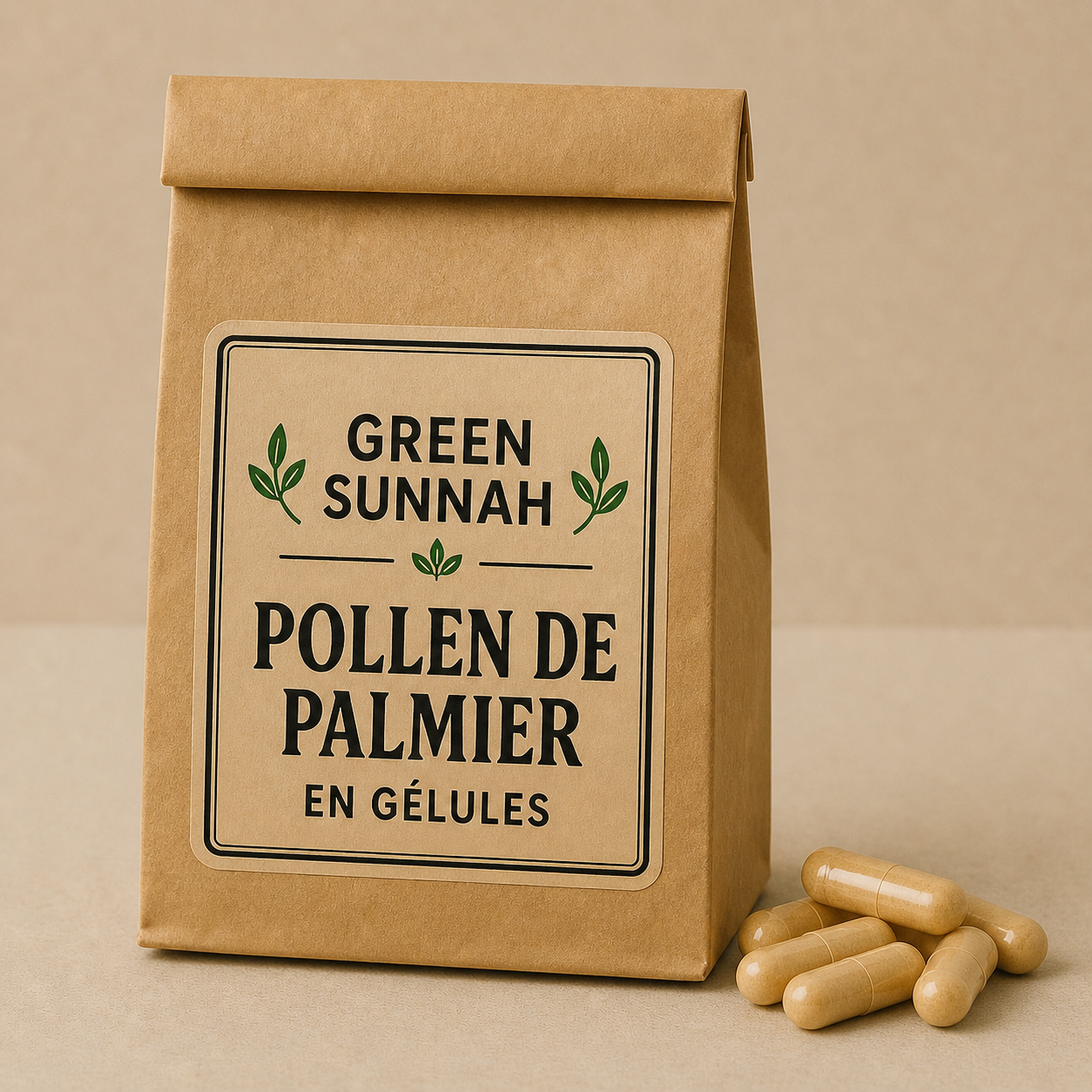 🌴 Pollen de Palmier en Gélules