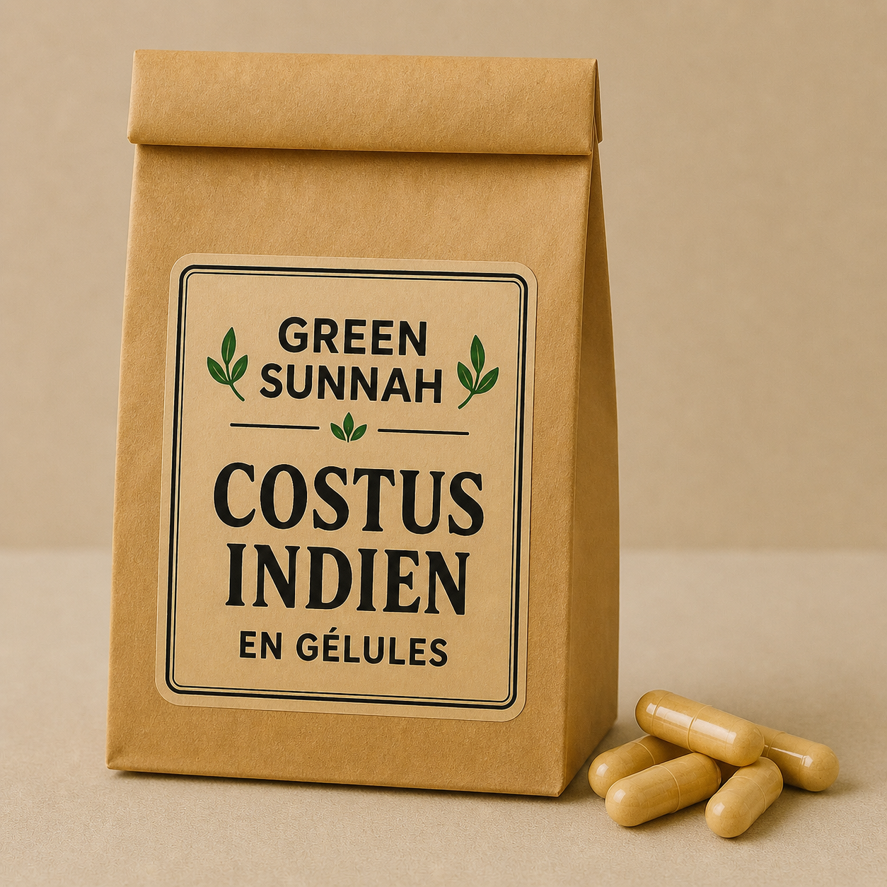 Costus Indien en Gélules – Qist al-Hindi 🌿