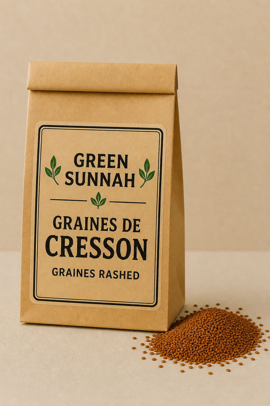 🌿 Graines de Cresson – Graines Rashed (Hab Al Rachad)