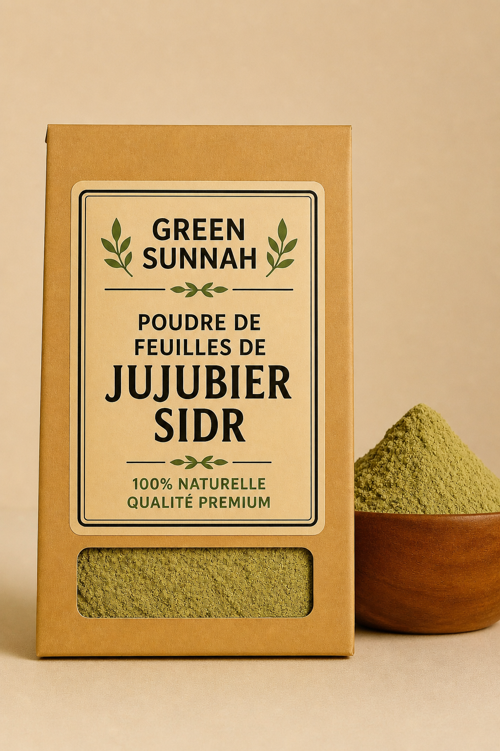 🌿 Poudre de Feuilles de Jujubier (Sidr) Idéal Bain Roqya
